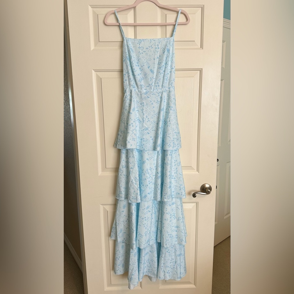 floral maxi boutique dress!